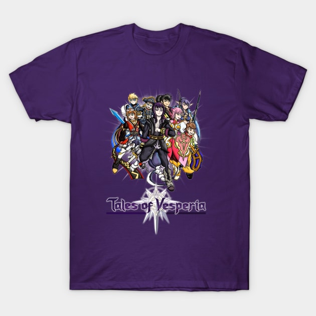 Tales of Vesperia Heroes T-Shirt by WarioPunk